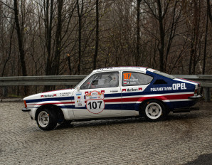 Opel Kadett, którym wystartowali Kiepura/Galle okazał się najszybszy samochodem w kategorii FIA 3 (auta z lat 1976-81)